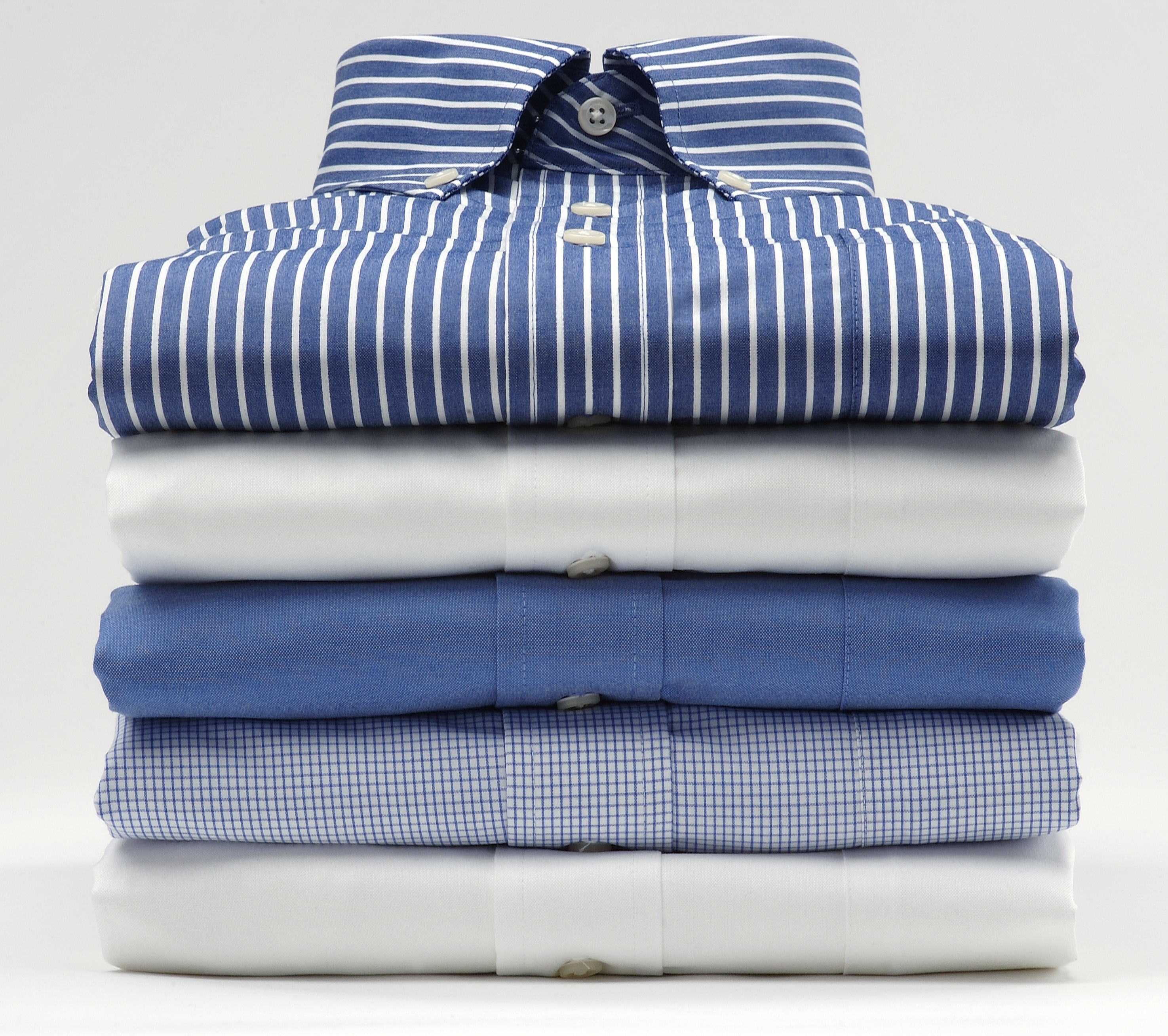 Folded shirts